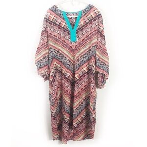 Antonio Melani colorful shift dress Sz 12